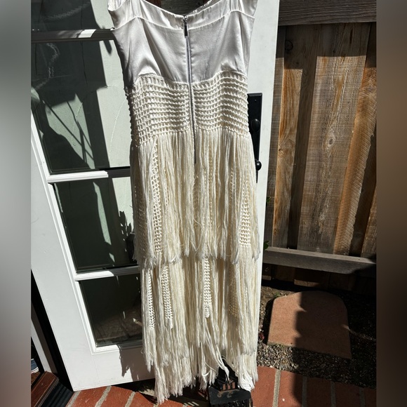 Bustier Dress with Crochet Fringe - Picture 9 of 12